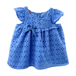 VESTIDO NIÑA 192 CELESTE