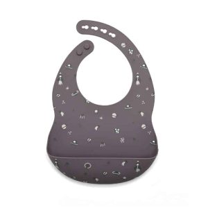 Babero de silicona ESPACIAL