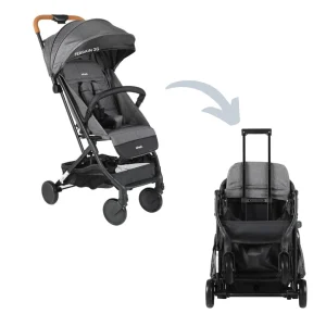 COCHE PASEO TERRAN 2G MELANGE INFANTI GRIS OSCURO