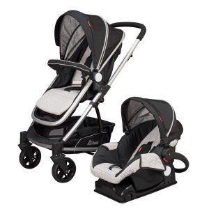 Carriola D´bebé Travel System Crown Negra