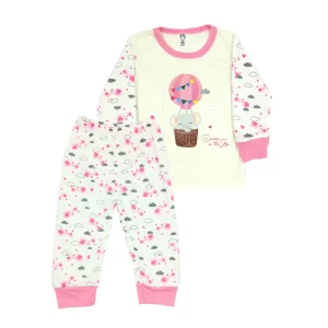 PIJAMA NIÑA 2 PZS 10487 FOR BABY