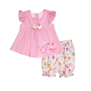 VESTIDO BEBE NIÑA 10635 FOR BABY