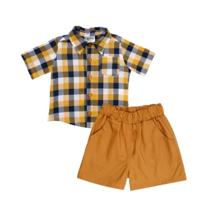 CONJUNTO BERMUDA BEBE NIÑO 23043 BABY DANTS