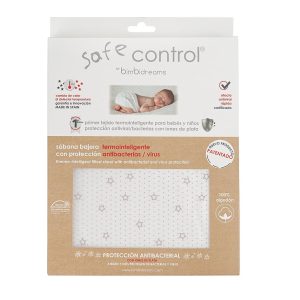 Sábana Bajera 100% Algodón Termocontrol Safe Control