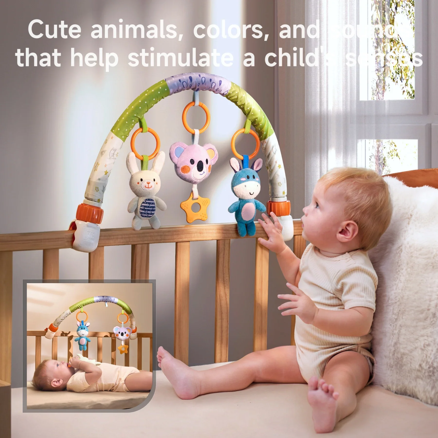 Arco Actividades para Bebé Amigos del Jardín - Imagen 3