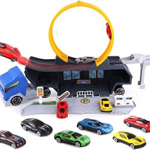 Tractomula Lanzador Carros 10216 Plasticos