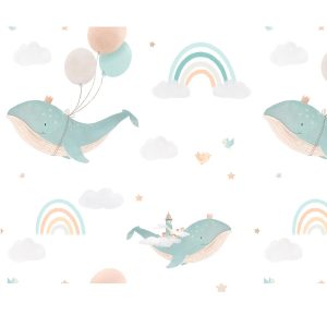 Vinilo decorativo infantil Moby