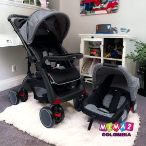 COCHE TRADICIONAL CON SILLA PARA CARRO 4 EN 1