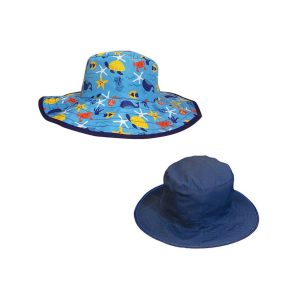 Sombreros de sol Reversibles PARA BEBES – MARINO